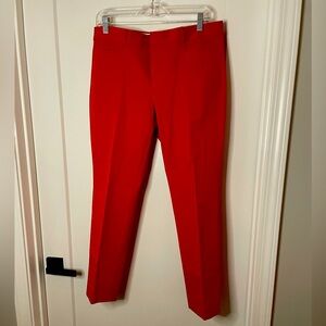 NWOT, Banana Republic Sloan fit Red slacks, size 10
